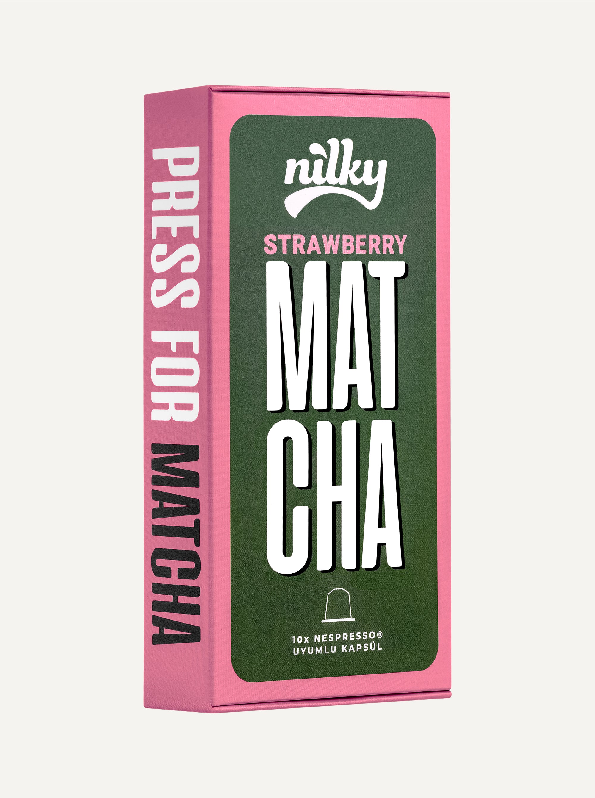 Nilky Matcha Strawberry 10’lu Kapsül