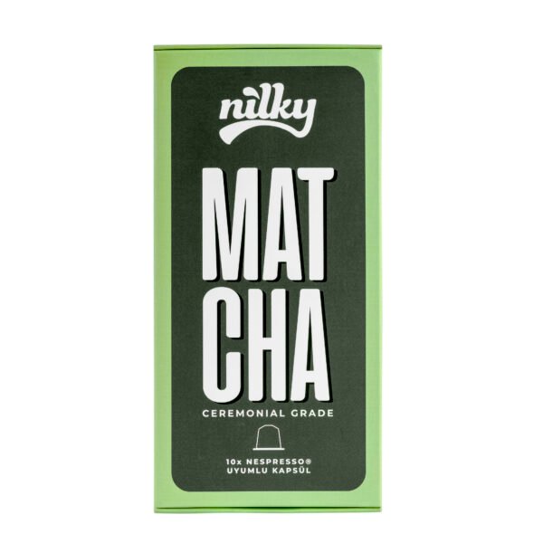 Nilky Matcha Ceremonial Grade Kapsül - Nespresso Uyumlu
