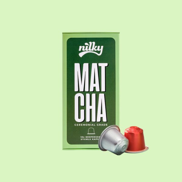 Nilky Matcha Ceremonial Grade Kapsül - Nespresso Uyumlu